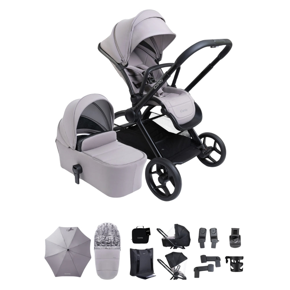 iCandy Core 2 Complete Bundle, Storm Grey