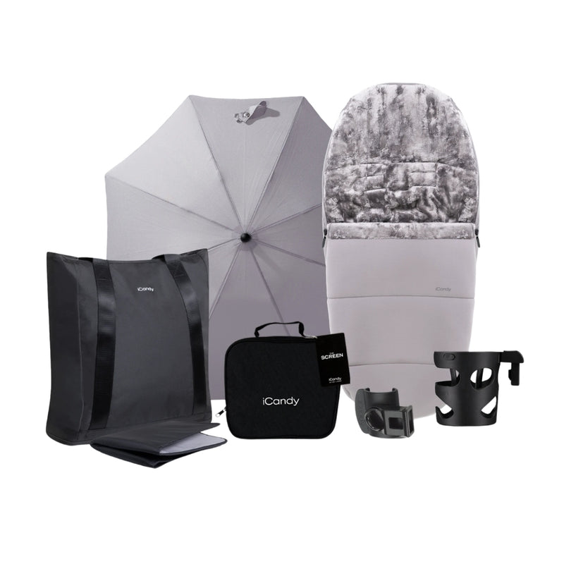 iCandy Core 2 Complete Bundle, Storm Grey