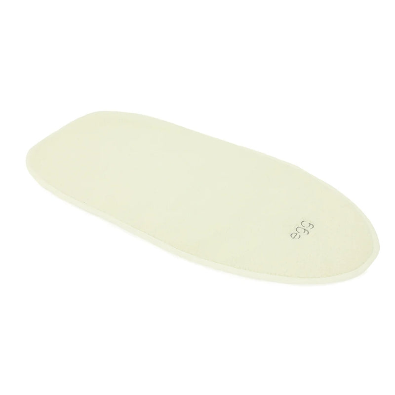 egg® Carrycot Sherpa Mattress Topper, Cream