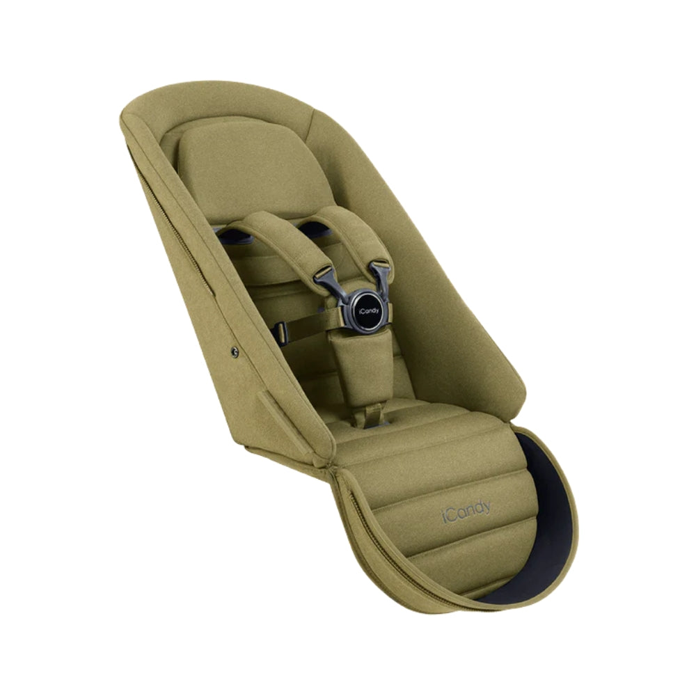 iCandy Peach 7 2nd Seat Fabric, Olive Green