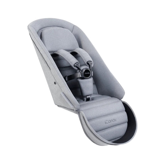 iCandy Peach 7 2nd Seat Fabric, Light Grey