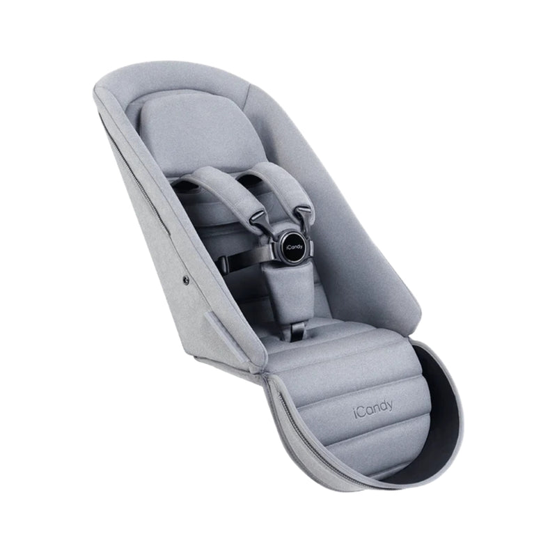 iCandy Peach 7 2nd Seat Fabric, Light Grey