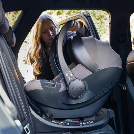 iCandy Cocoon 360 Infant Car Seat & Base, Storm Grey