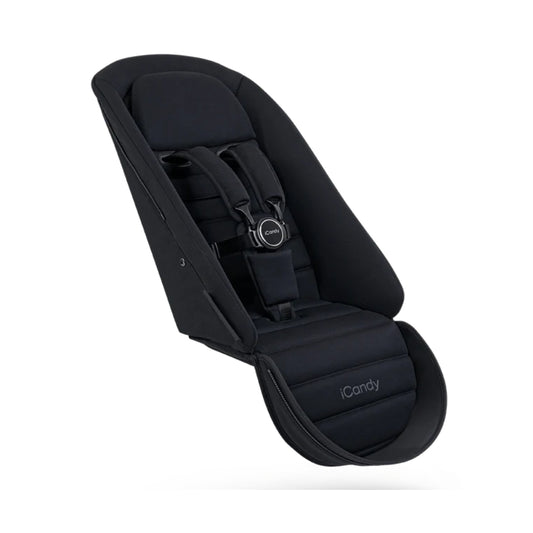 iCandy Peach 7 2nd Seat Fabric, Black Edition