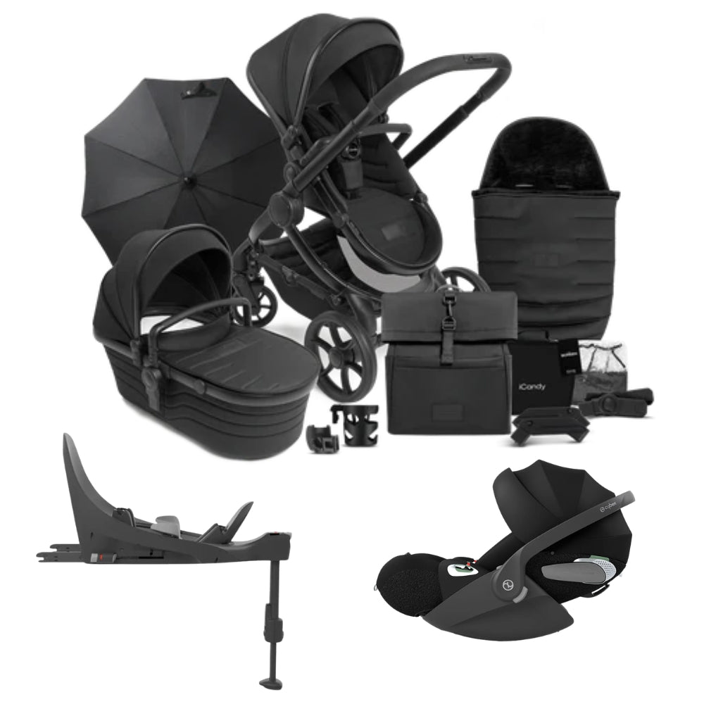 iCandy Peach 7 Complete Pushchair Bundle w/Cloud T, Studio Zenith