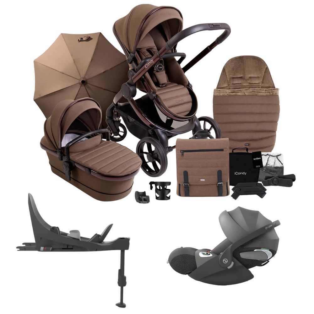 iCandy Peach 7 Complete Pushchair Bundle w/Cloud T