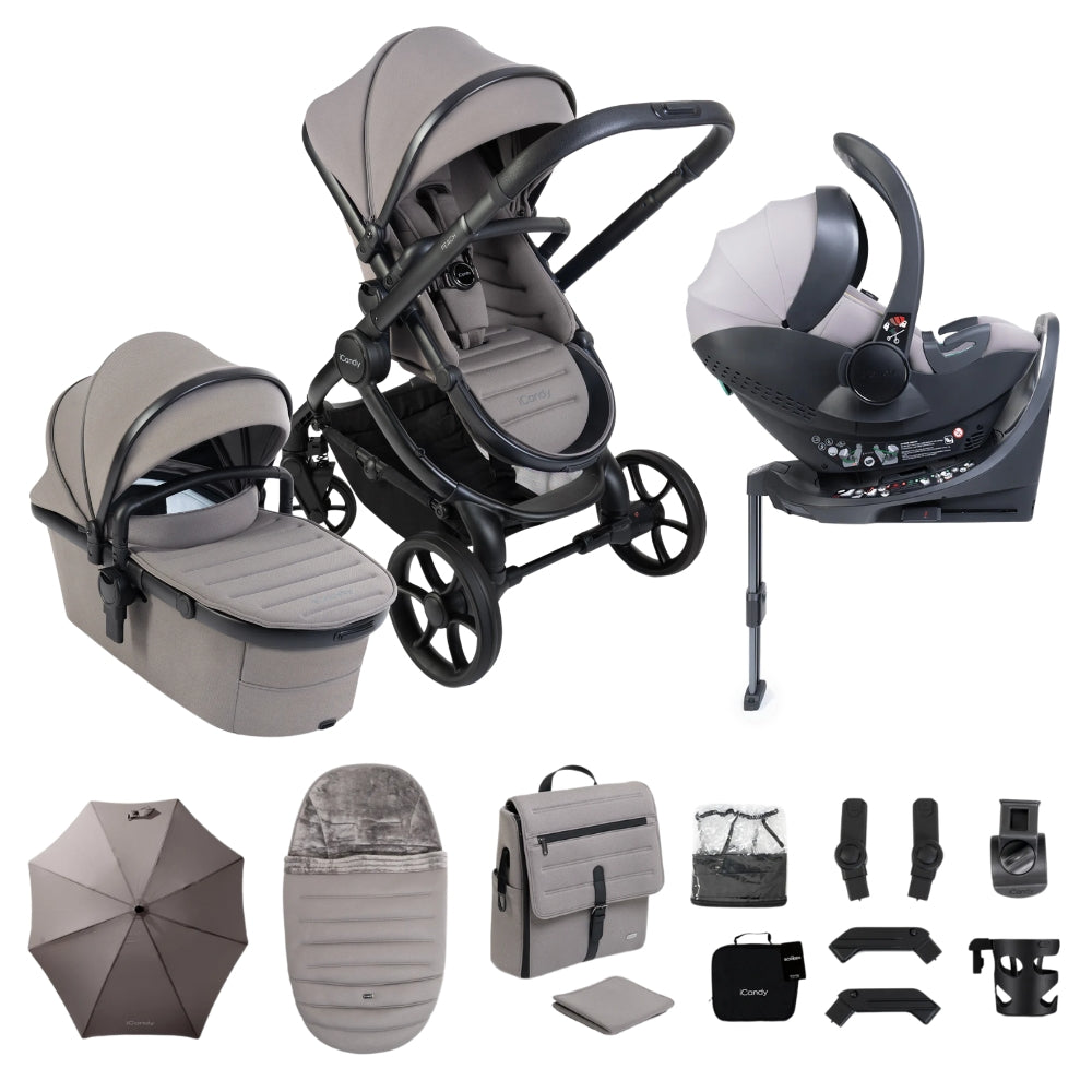 iCandy Peach 8 w/Cocoon 360 Car Seat & Base