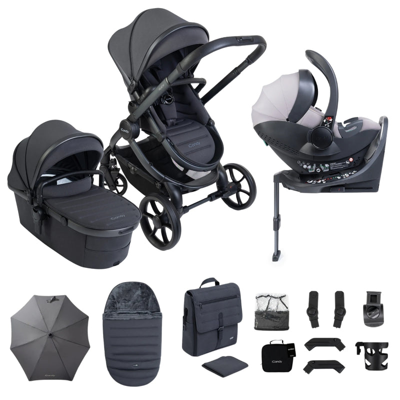 iCandy Peach 8 w/Cocoon 360 Car Seat & Base