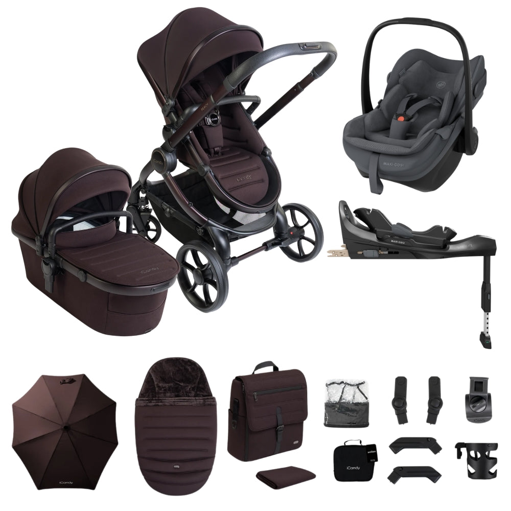 iCandy Peach 8 - with Maxi Cosi Pebble Slide Pro