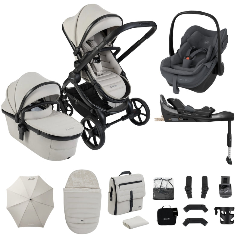 iCandy Peach 8 - with Maxi Cosi Pebble Slide Pro