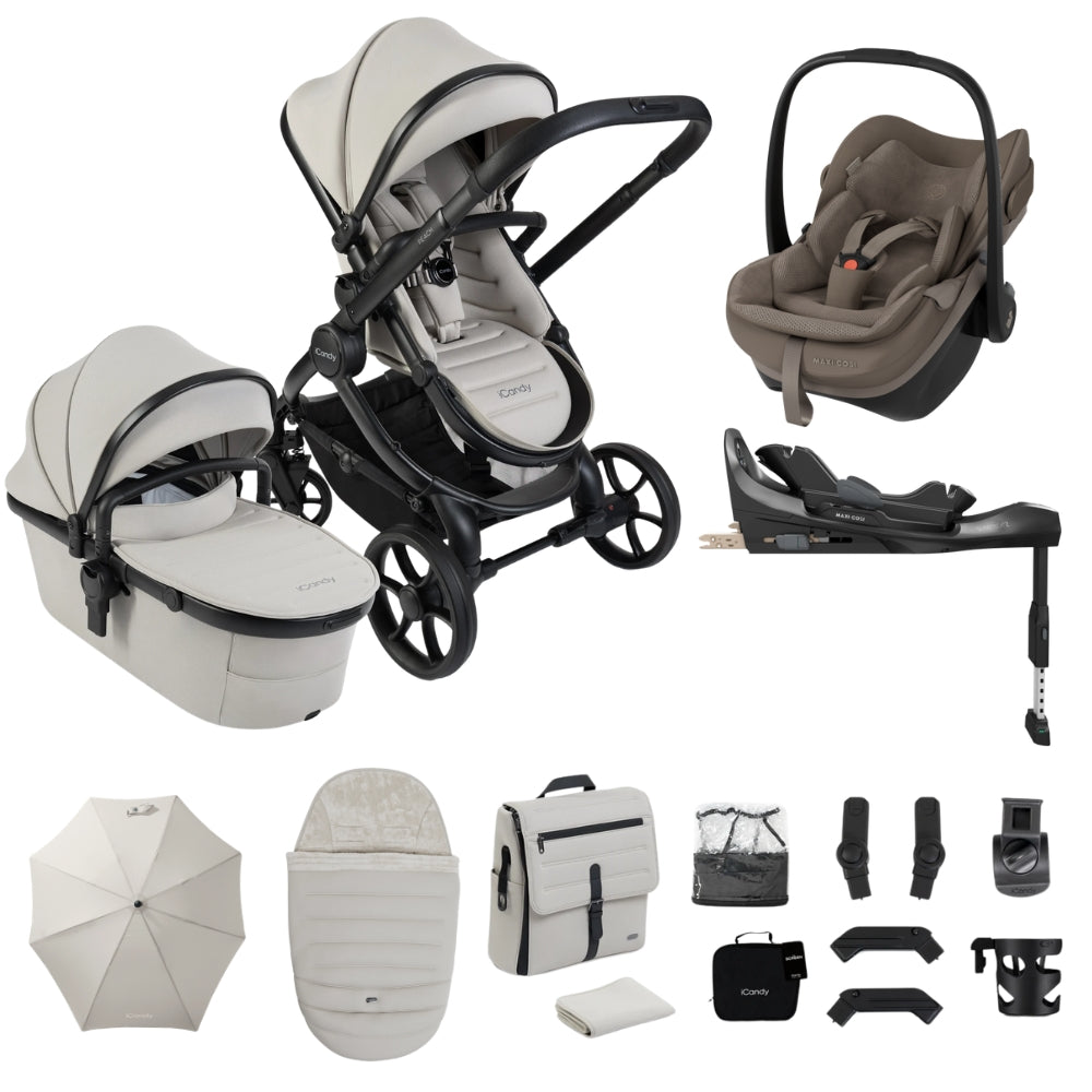 iCandy Peach 8 - with Maxi Cosi Pebble Slide Pro
