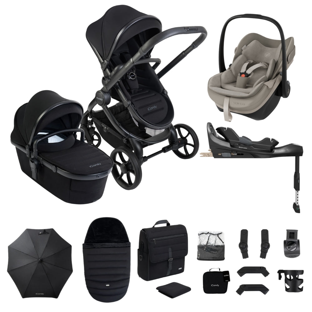iCandy Peach 8 - with Maxi Cosi Pebble Slide Pro