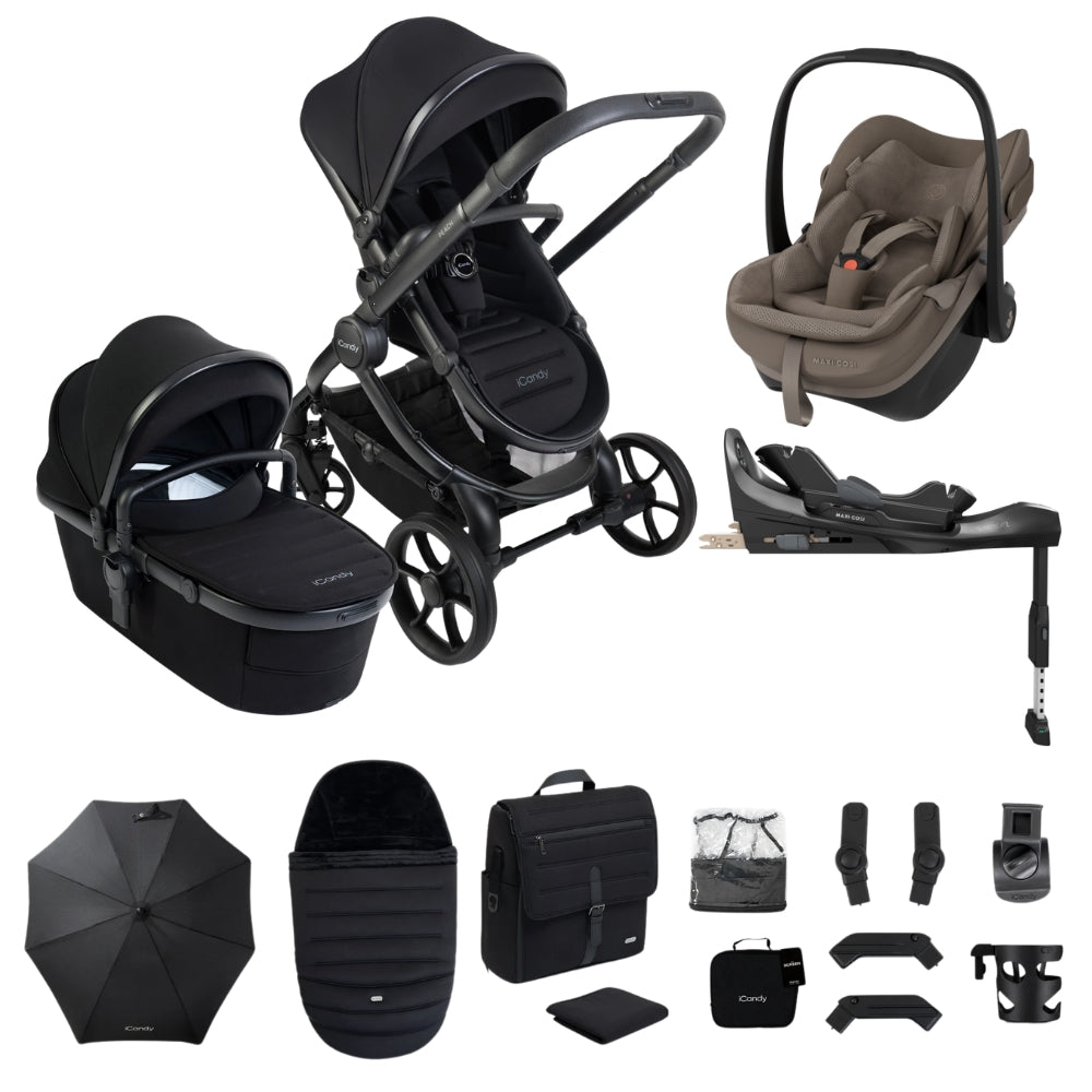 iCandy Peach 8 - with Maxi Cosi Pebble Slide Pro