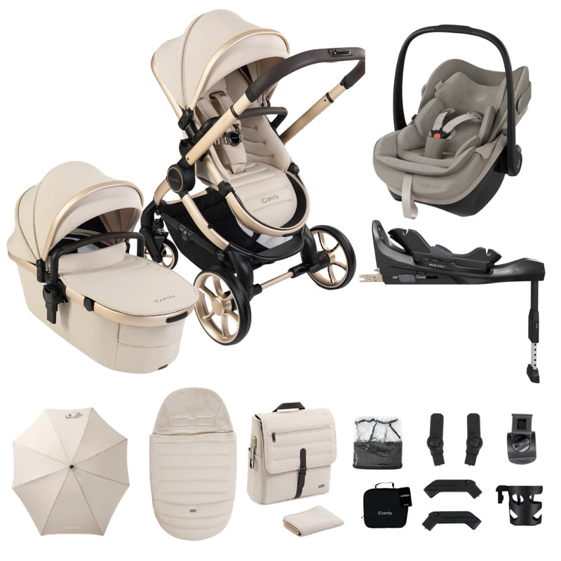 iCandy Peach 8 - with Maxi Cosi Pebble Slide Pro
