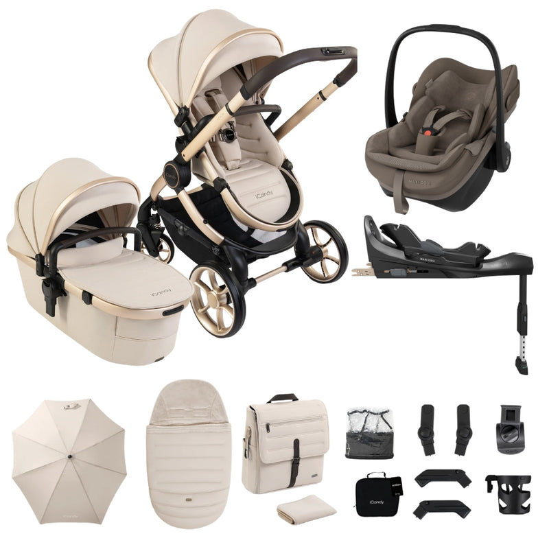 iCandy Peach 8 - with Maxi Cosi Pebble Slide Pro