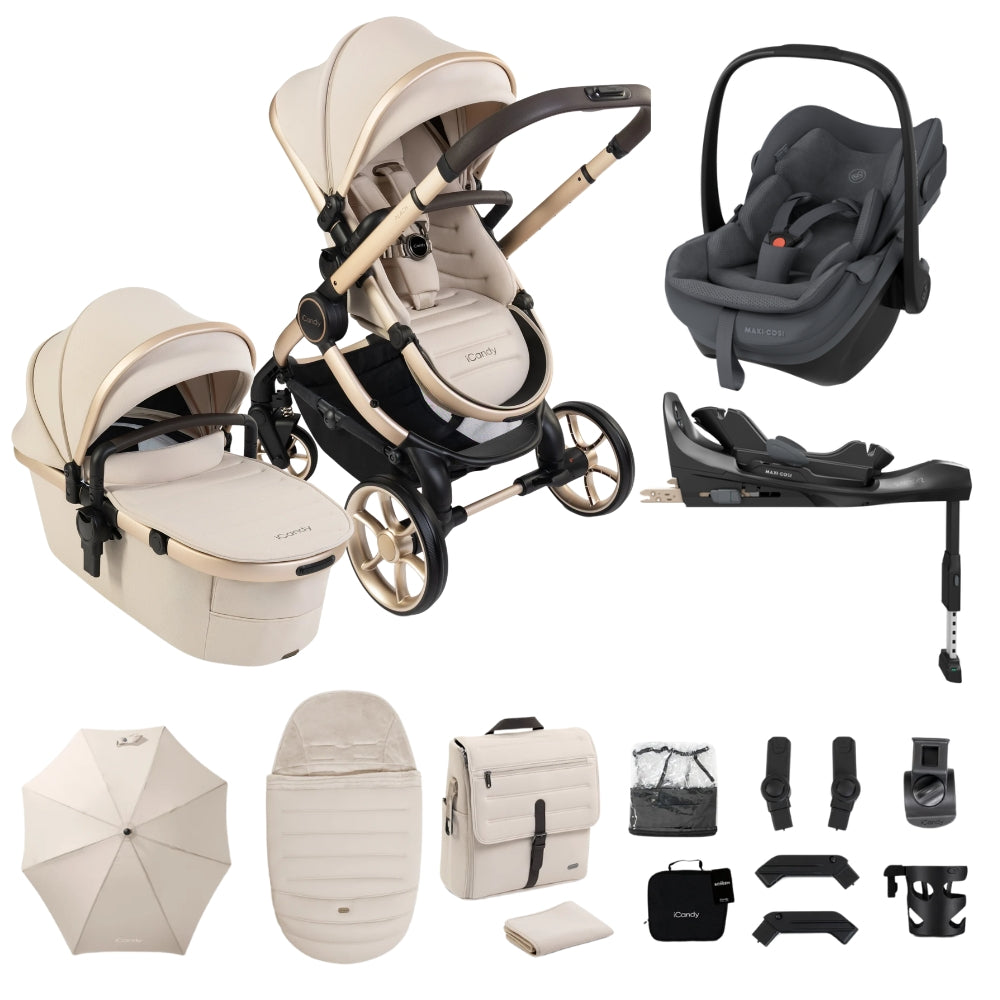 iCandy Peach 8 - with Maxi Cosi Pebble Slide Pro