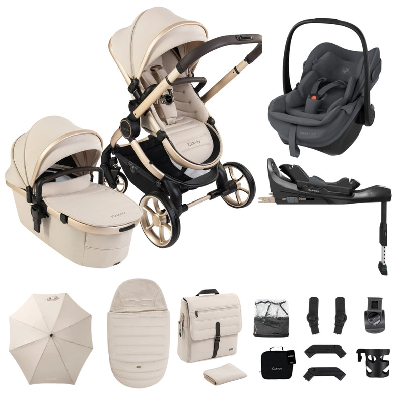 iCandy Peach 8 - with Maxi Cosi Pebble Slide Pro