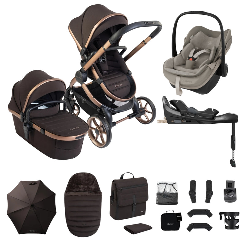 iCandy Peach 8 - with Maxi Cosi Pebble Slide Pro