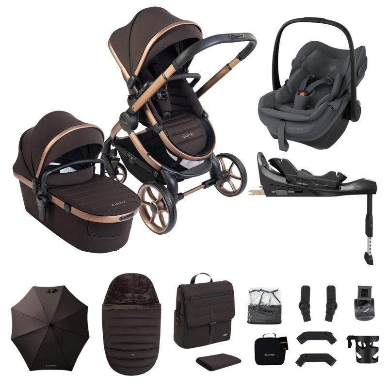 iCandy Peach 8 - with Maxi Cosi Pebble Slide Pro