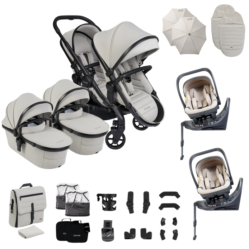 iCandy Peach 8 Twin Bundle - with Cocoon 360
