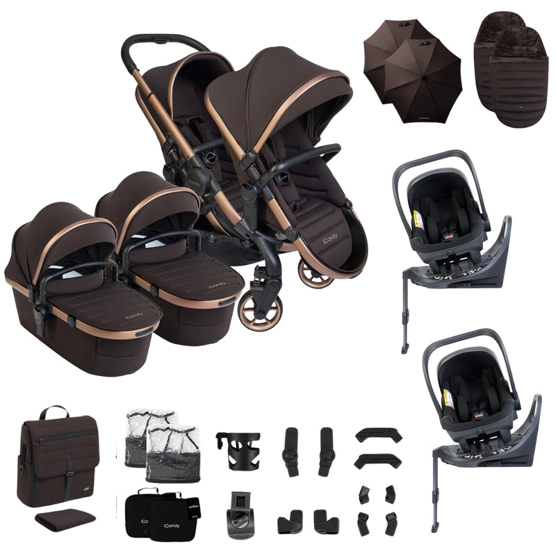 iCandy Peach 8 Twin Bundle - with Cocoon 360