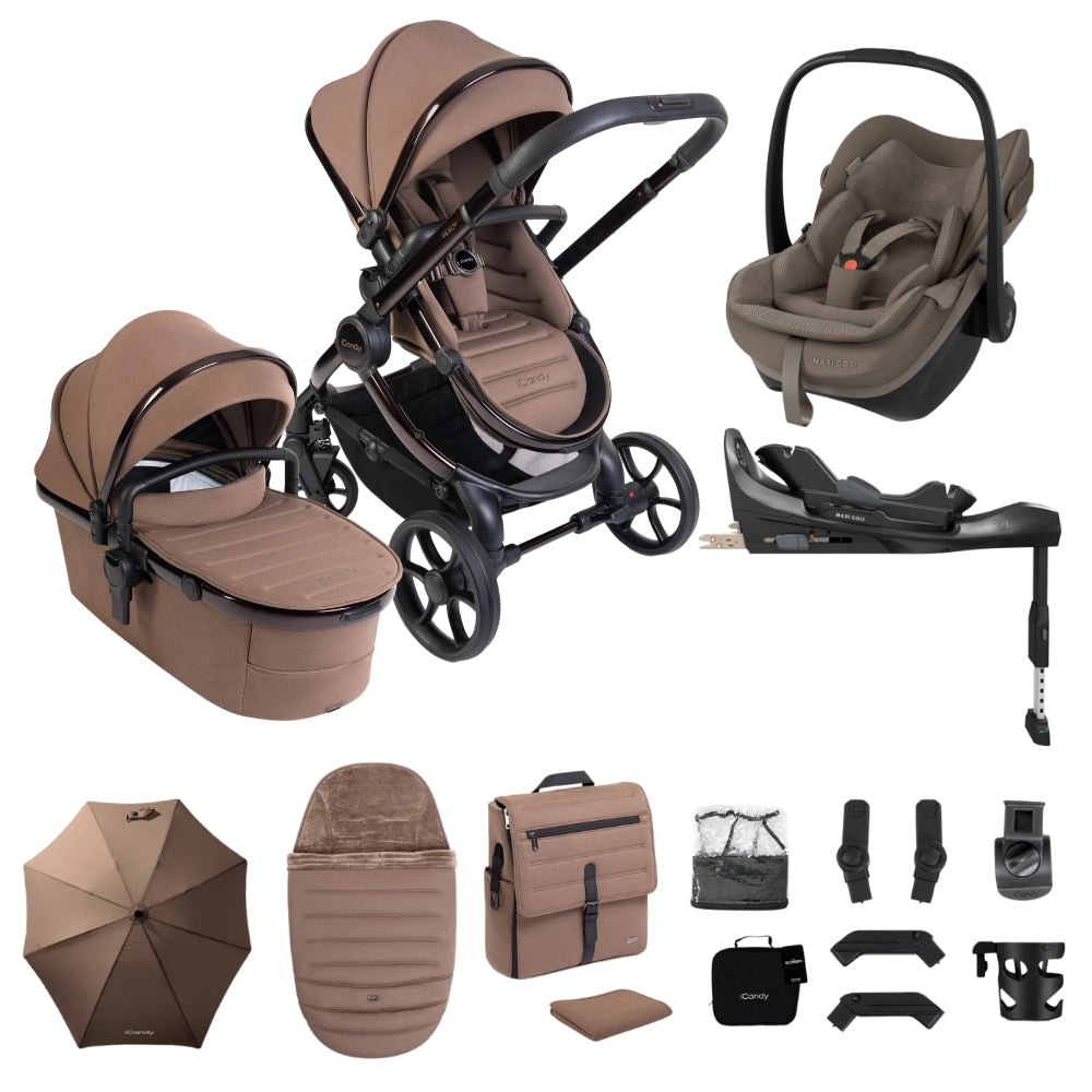 iCandy Peach 8 - with Maxi Cosi Pebble Slide Pro