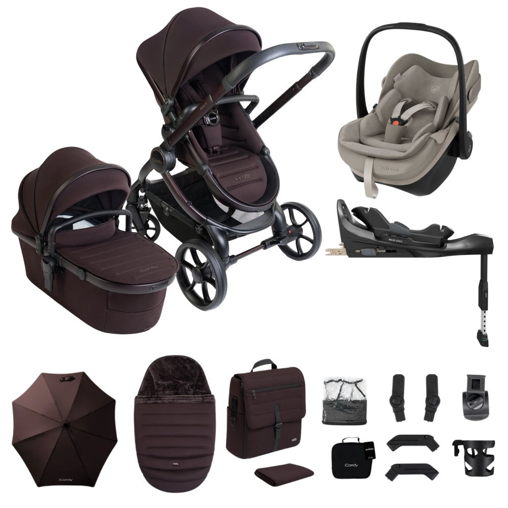 iCandy Peach 8 - with Maxi Cosi Pebble Slide Pro