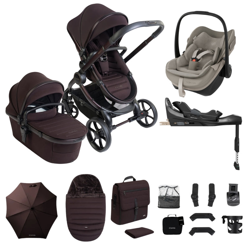 iCandy Peach 8 - with Maxi Cosi Pebble Slide Pro