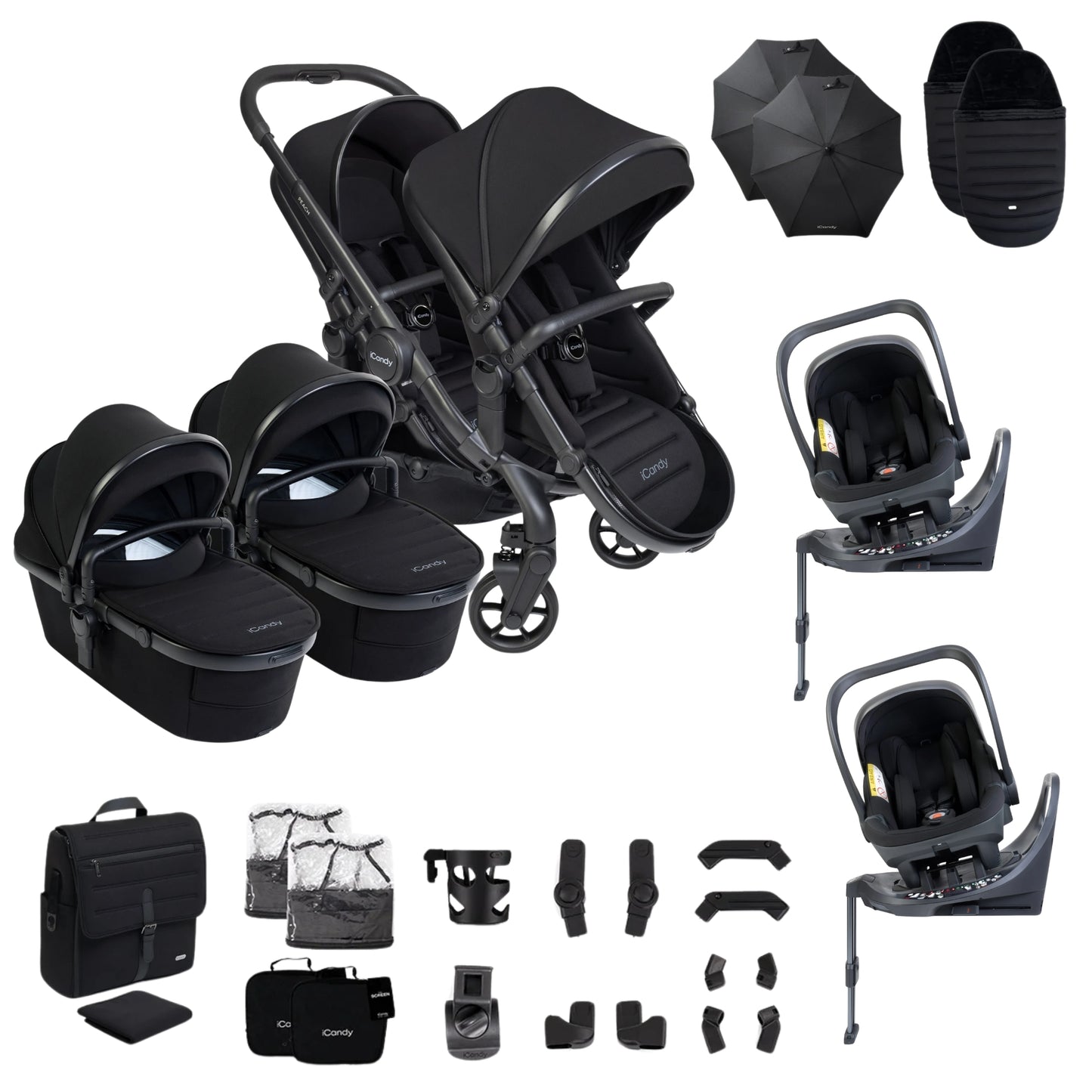 iCandy Peach 8 Twin Bundle - with Cocoon 360
