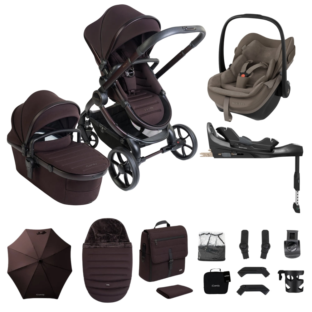 iCandy Peach 8 - with Maxi Cosi Pebble Slide Pro
