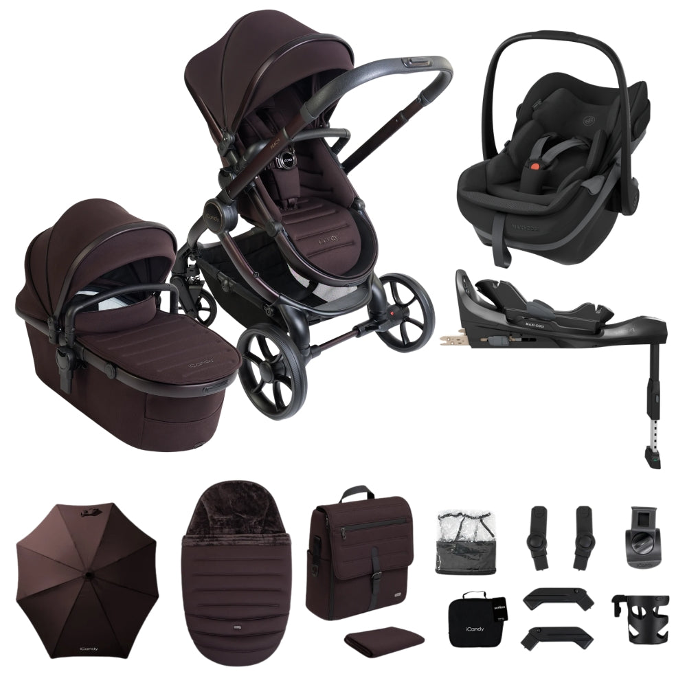 iCandy Peach 8 - with Maxi Cosi Pebble Slide Pro