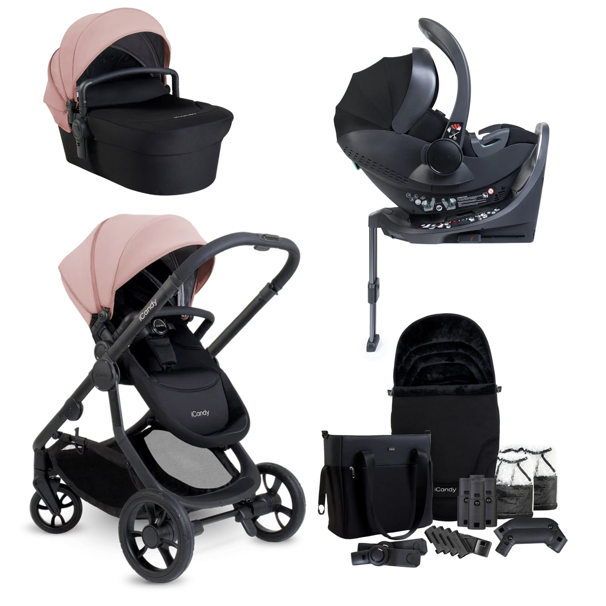 iCandy Orange 4 Bundle - with Cocoon 360