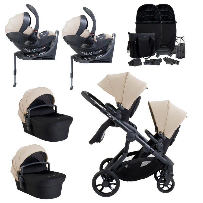 iCandy Orange 4 Twin Bundle - with Cocoon 360