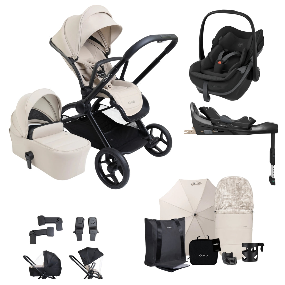 iCandy Core 2 - with Maxi Cosi Pebble Slide Pro