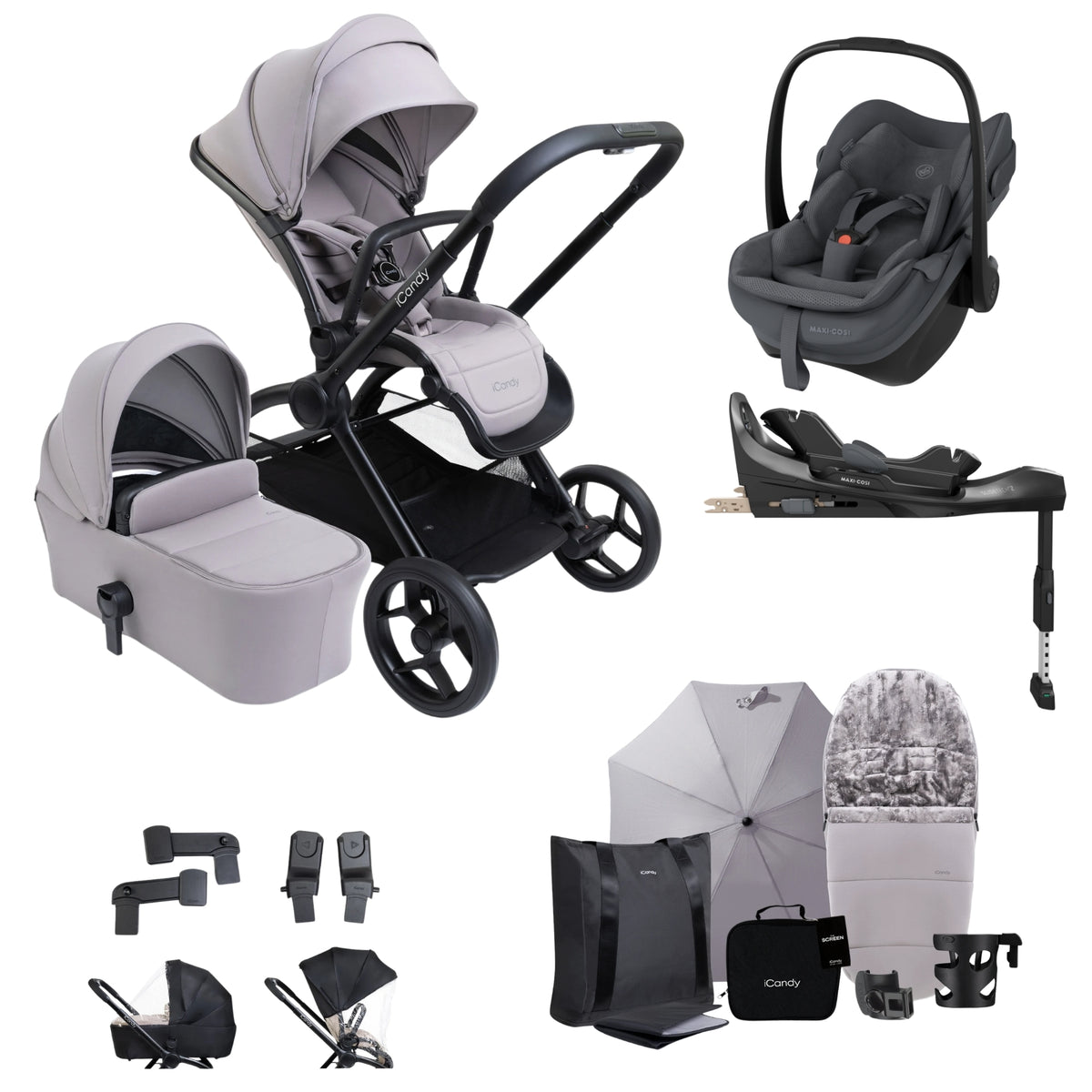 iCandy Core 2 - with Maxi Cosi Pebble Slide Pro