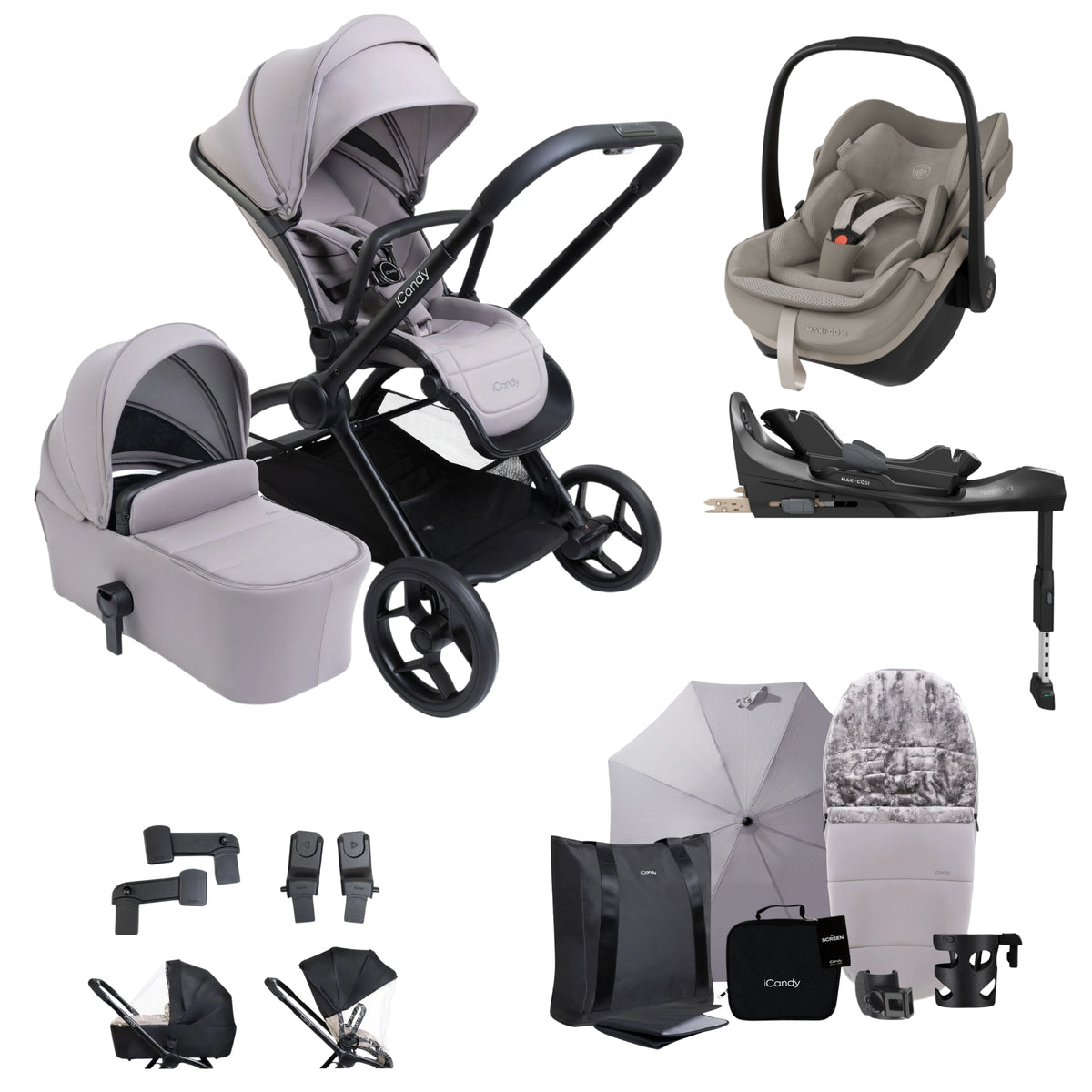 iCandy Core 2 - with Maxi Cosi Pebble Slide Pro