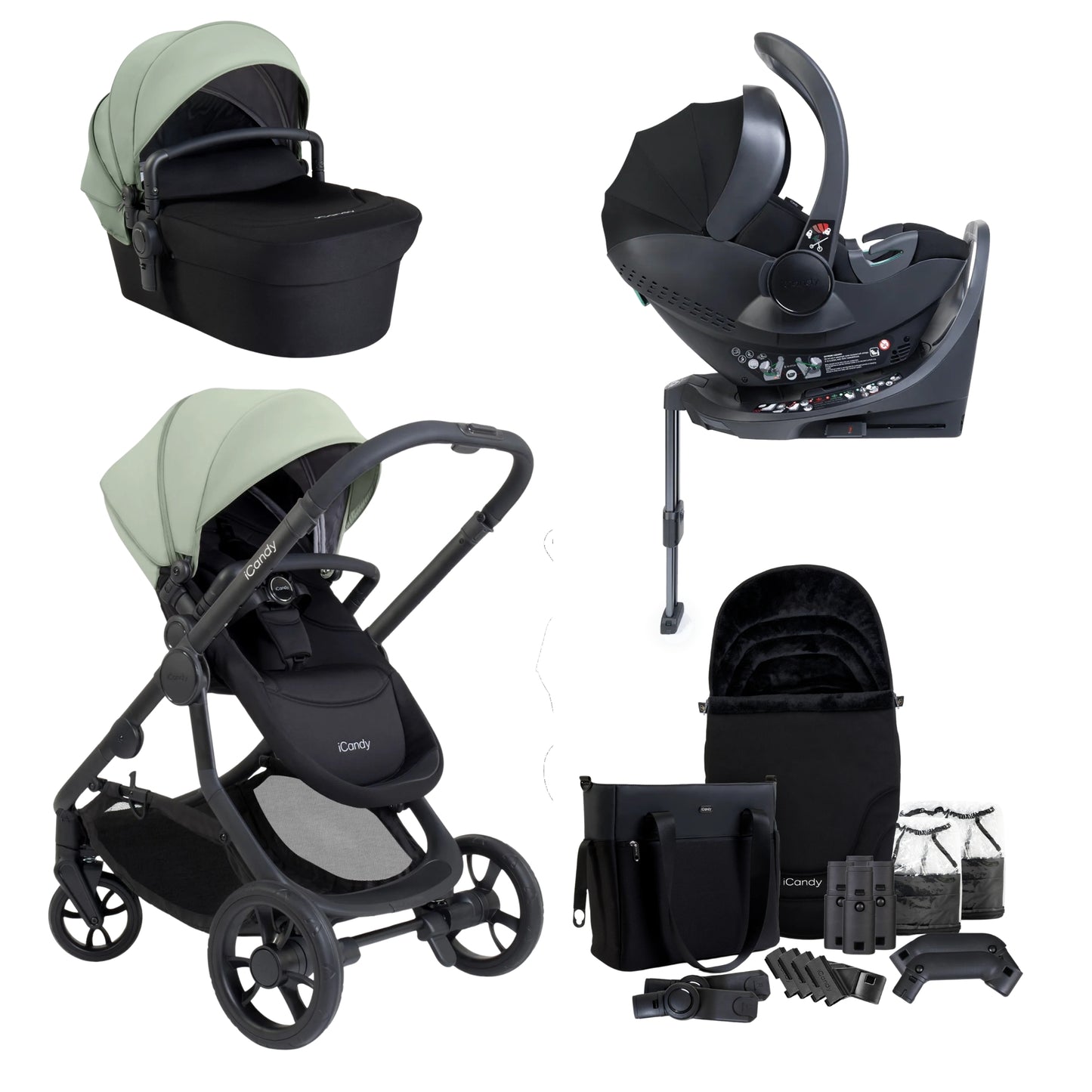 iCandy Orange 4 Bundle - with Cocoon 360