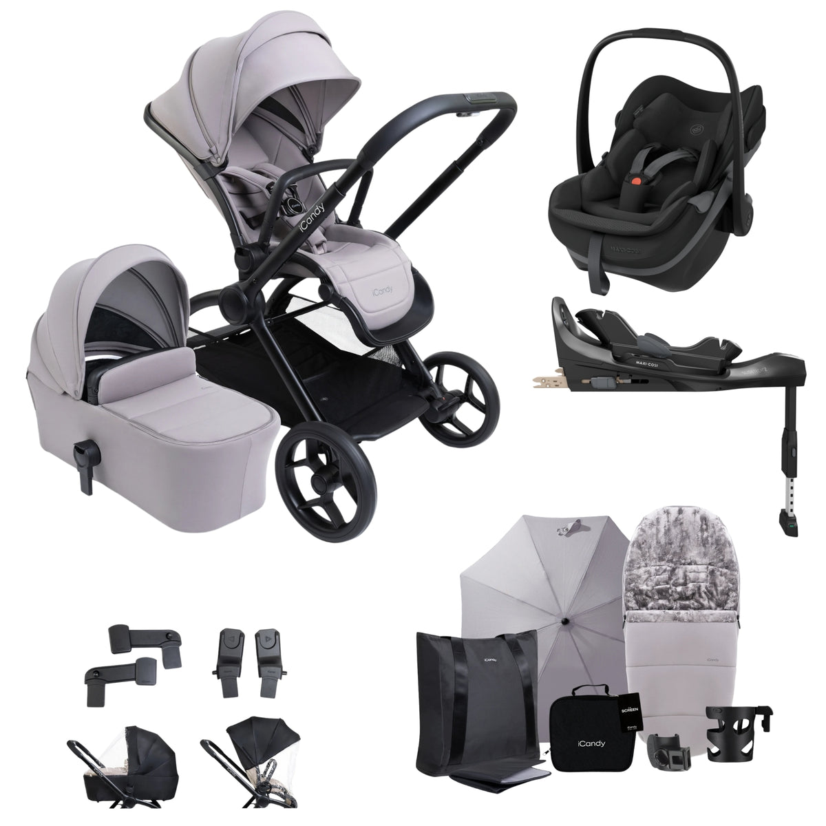iCandy Core 2 - with Maxi Cosi Pebble Slide Pro