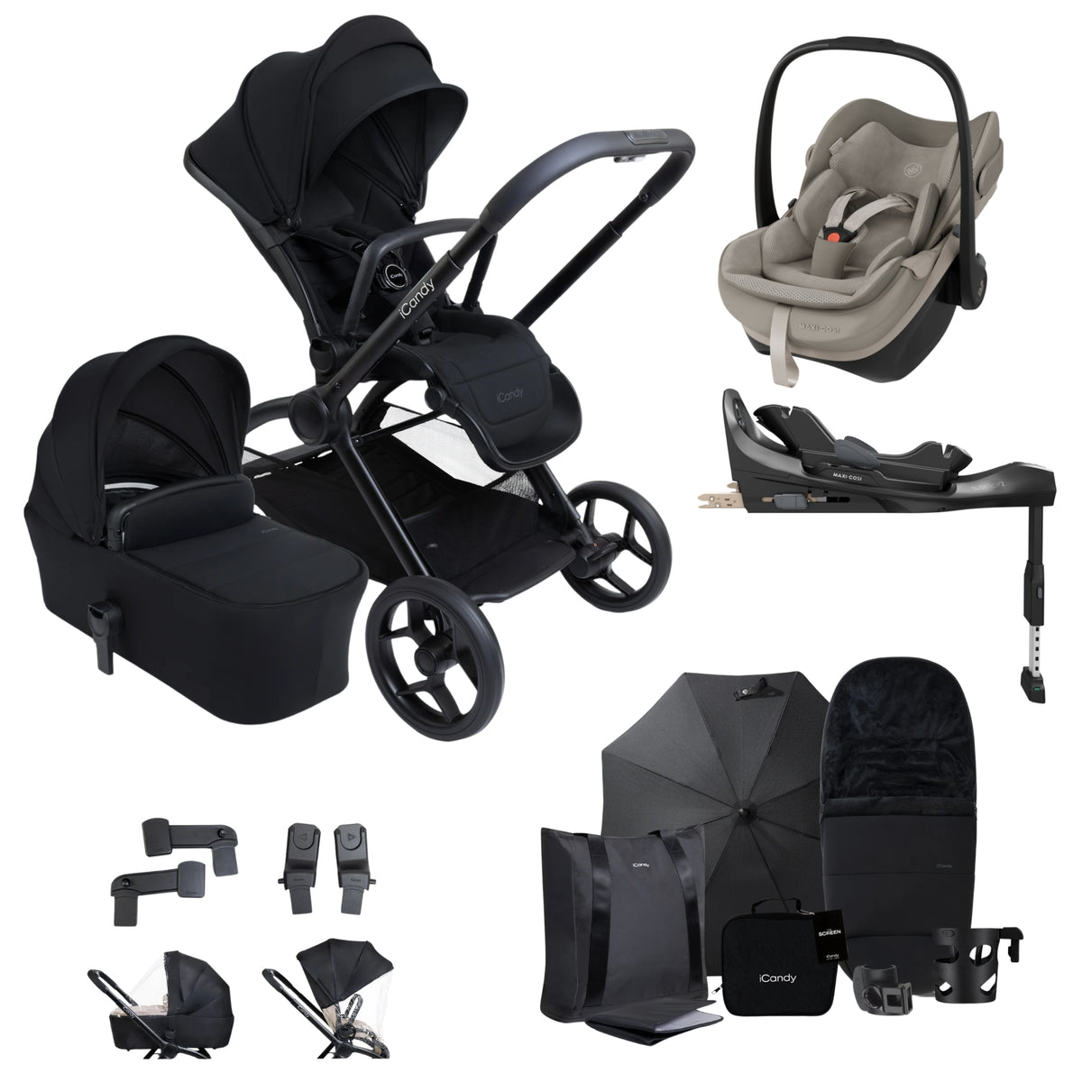 iCandy Core 2 - with Maxi Cosi Pebble Slide Pro