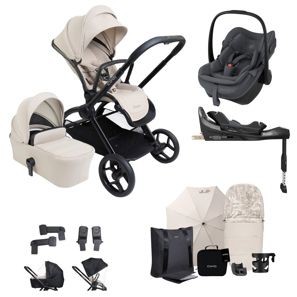 iCandy Core 2 - with Maxi Cosi Pebble Slide Pro