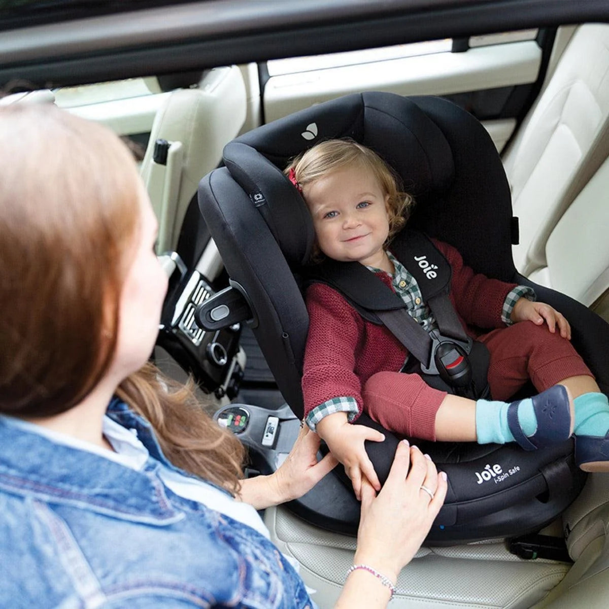 Joie i-Spin 360 i-Size Car Seat, Shale