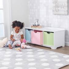 KidKraft Pastel Nantucket Storage Bench