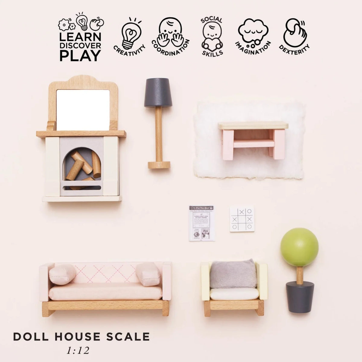 Le Toy Van Dolls House Sitting Room