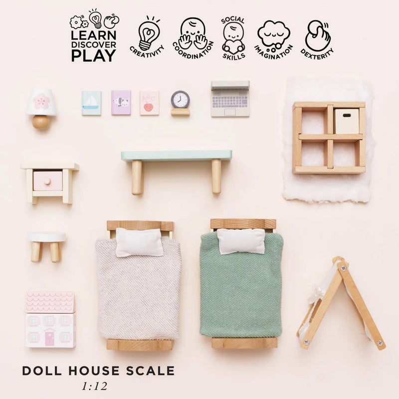 Le Toy Van Dolls House Children's Bedroom