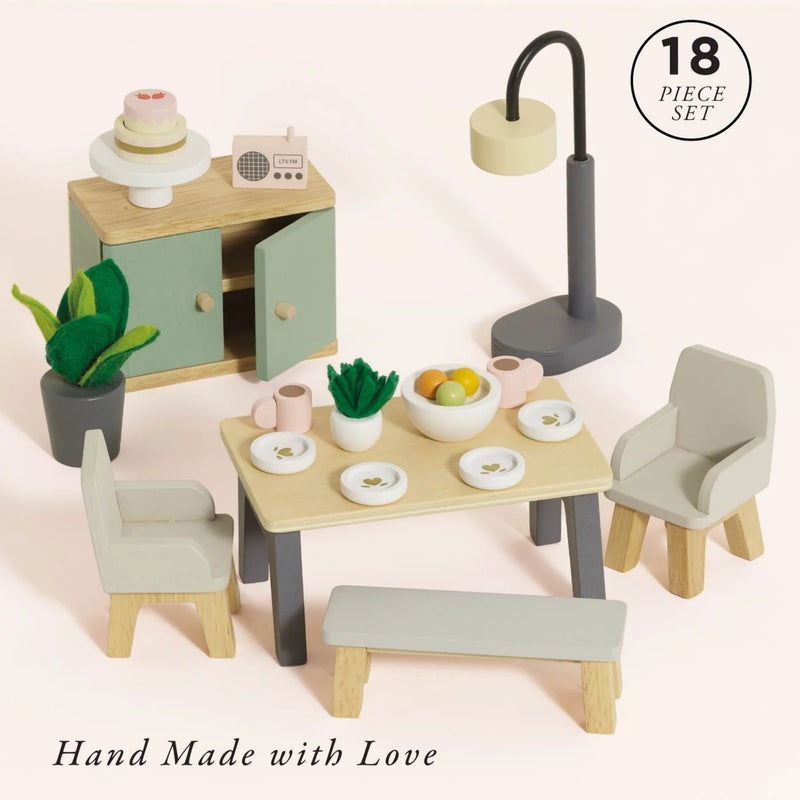 Le Toy Van Dolls House Dining Room