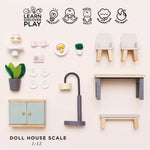 Le Toy Van Dolls House Dining Room