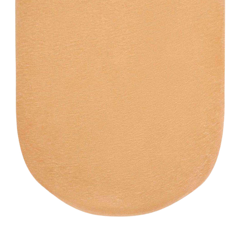 The Little Green Sheep Moses Basket Fitted Sheet, Honey