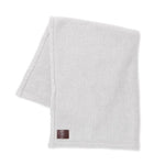 The Little Green Sheep Knitted Fleece Blanket, Dove