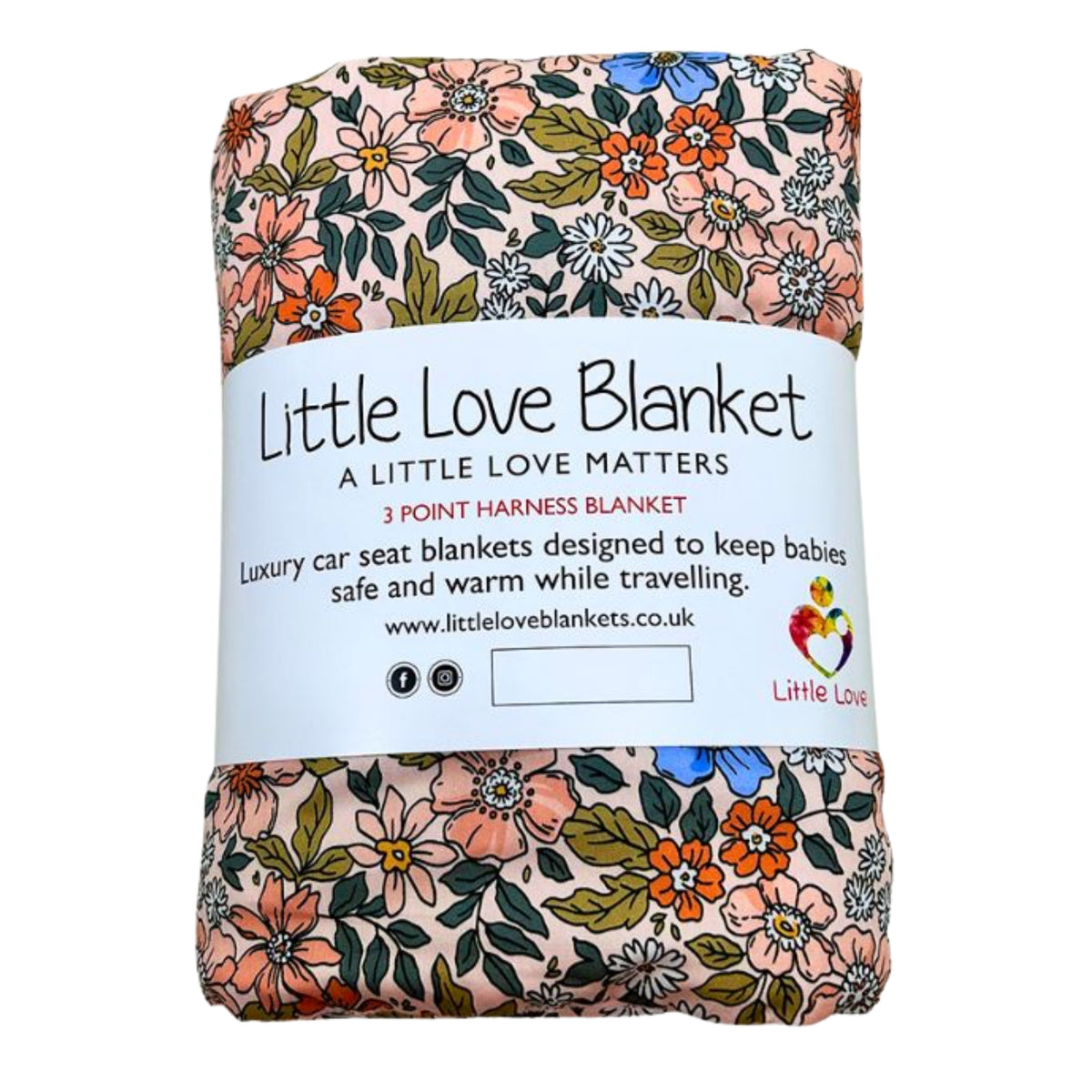 Little Love 5PH Car Seat Blanket, Eleanor