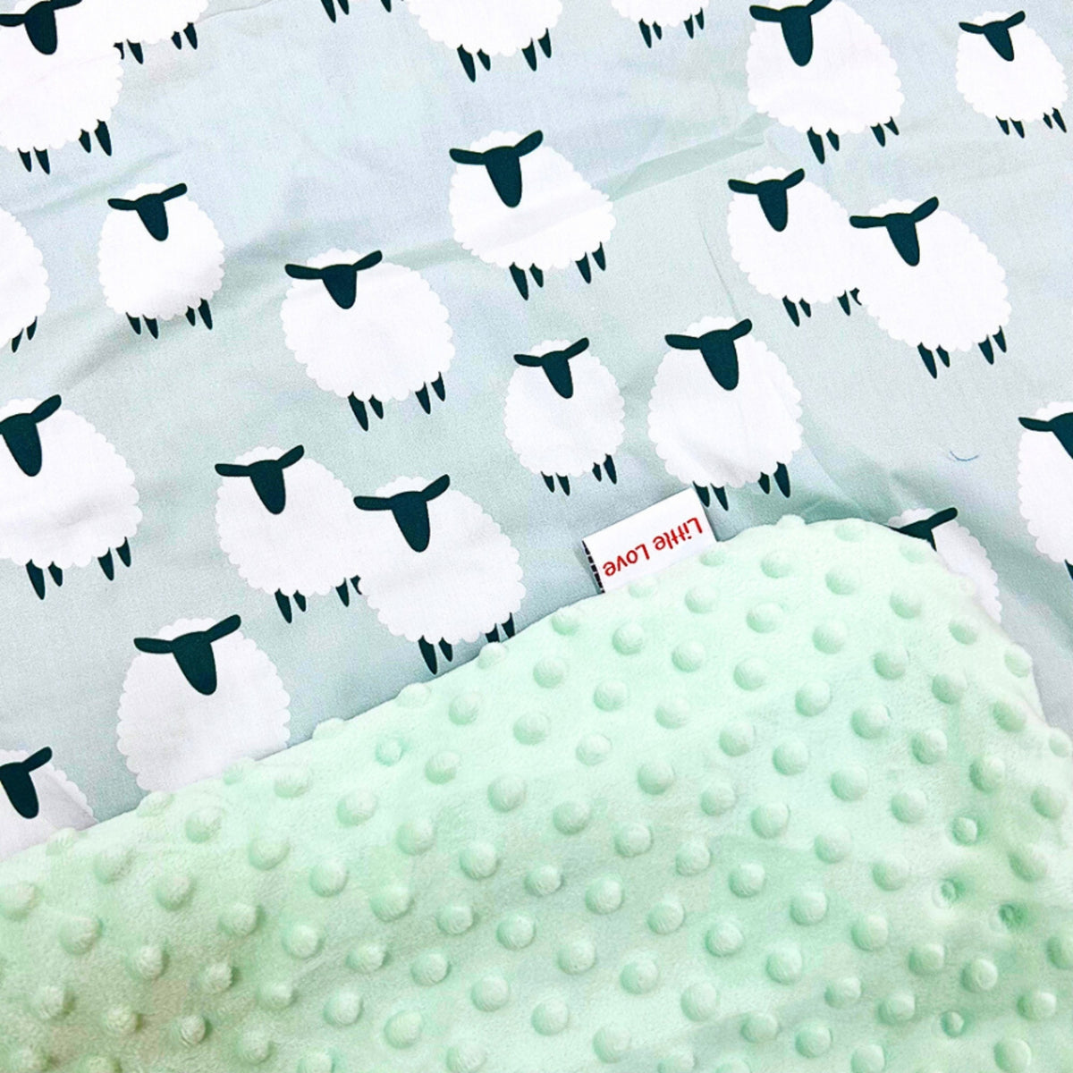 Little Love 5PH Car Seat Blanket, Wee Lamb